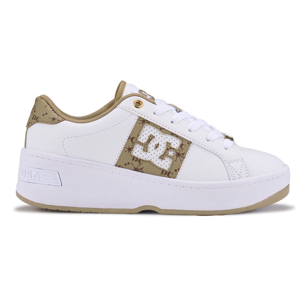 ディーシーシューズ スニーカー レディース 厚底白 バルミー WBG WHT ローカット DW251602 | DC SHOES | 02