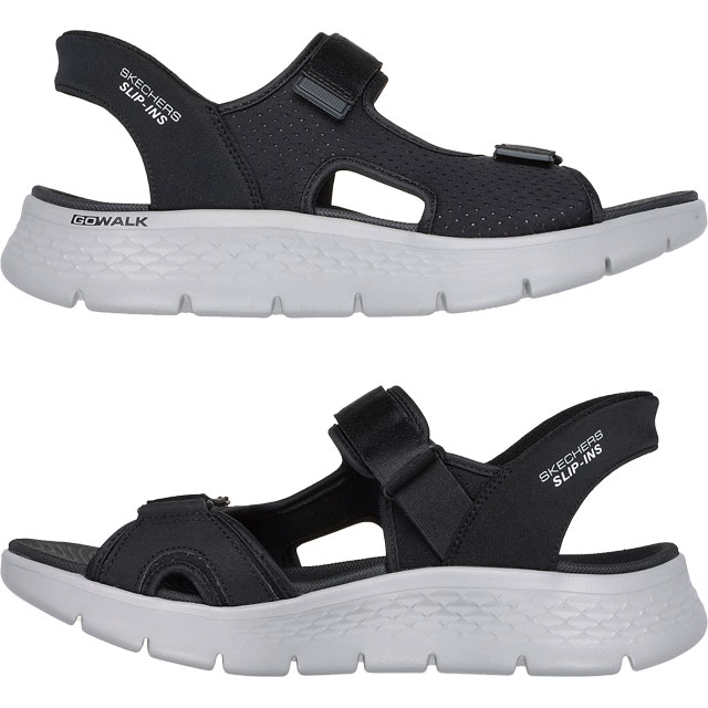 SKECHERS/スケッチャーズ メンズサンダル ゴーウォーク スリップインズ SKECHERS スケッチャーズ スリップインズ メンズ サンダル 手を