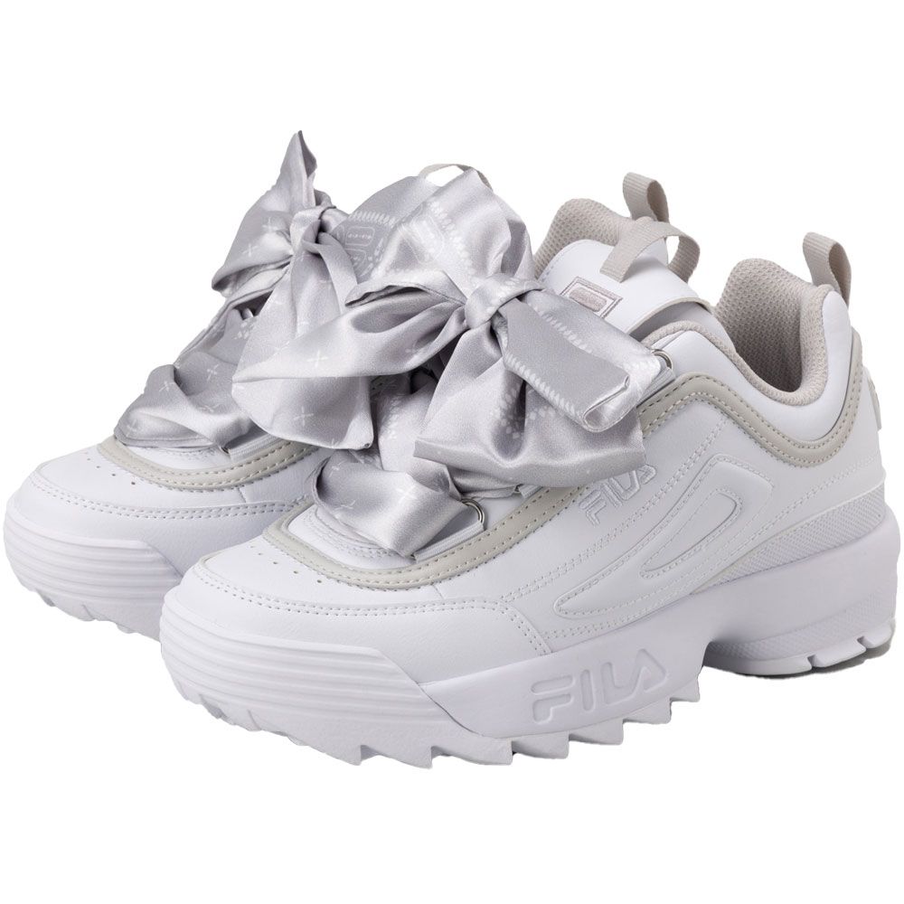 FILA（フィラ） 厚底 スニーカー レディース ディスラプター2 スカーフ 