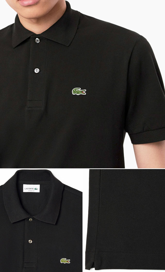 LACOSTE ラコステ ポロシャツ L1212 メンズ ライト 半袖 襟付き