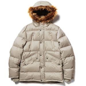 ナンガ NANGA メンズ オーロラ ダウン ハーフコート アウター アパレル 上着 N1AX 防水 防風 保温 防寒 長袖 服 フード付き ファー付き 日本製 爆買 | NANGA | 05