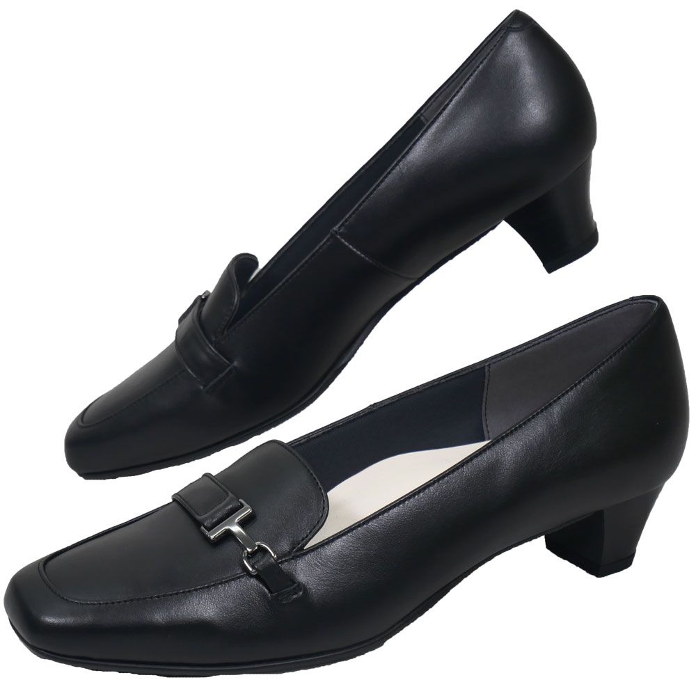 【超美品】リーガル  REGAL パンプス　ビューフィット 本革  23.5 楽天市場】【公式】 BEAUFIT A14Y デザインパンプス ブラック