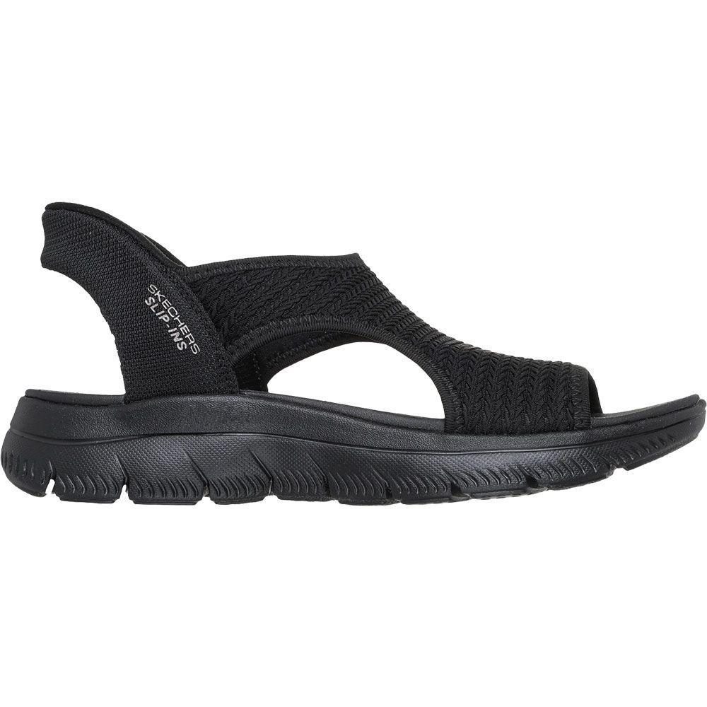 SKECHERS（スケッチャーズ） スリップインズ サンダル レディース 手を