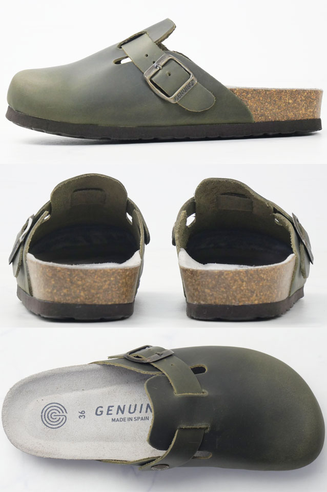 ジェニュインズ メンズ サボサンダル レディース スペイン製