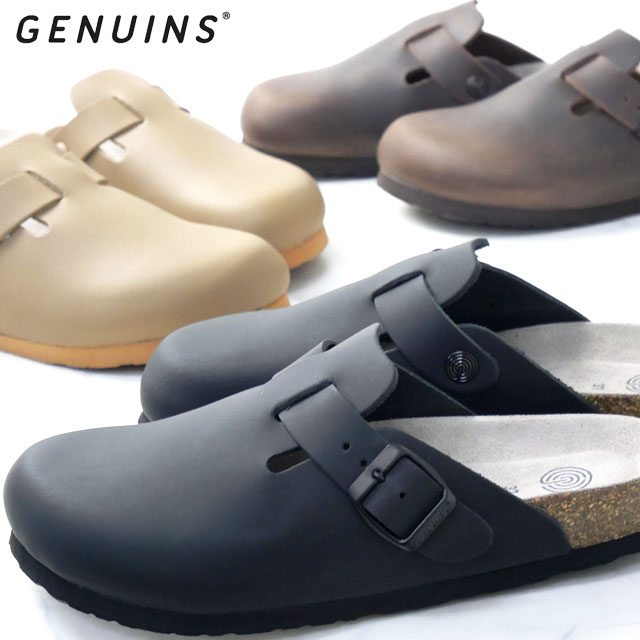GENUINS（ジェニュインズ） スペイン製 コンフォートサンダル メンズ
