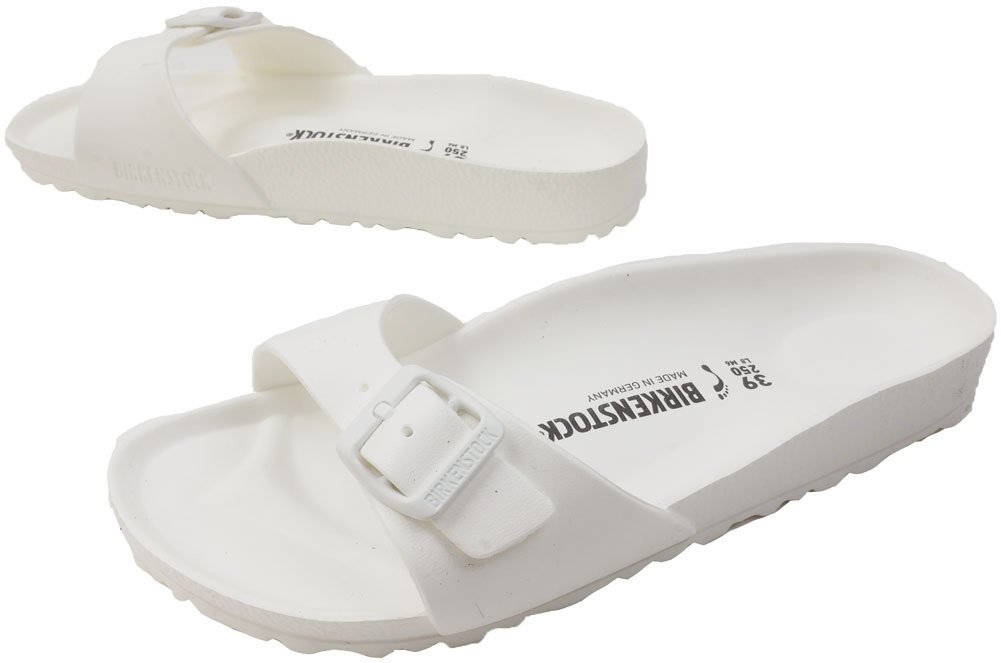 ビルケンシュトック Birkenstock メンズ サンダル マドリッド Eva コンフォートサンダル 黒 白 紺 赤 ブラック ホワイト ネイビー レッド ワンストラップ シューマートワールド 通販 Paypayモール