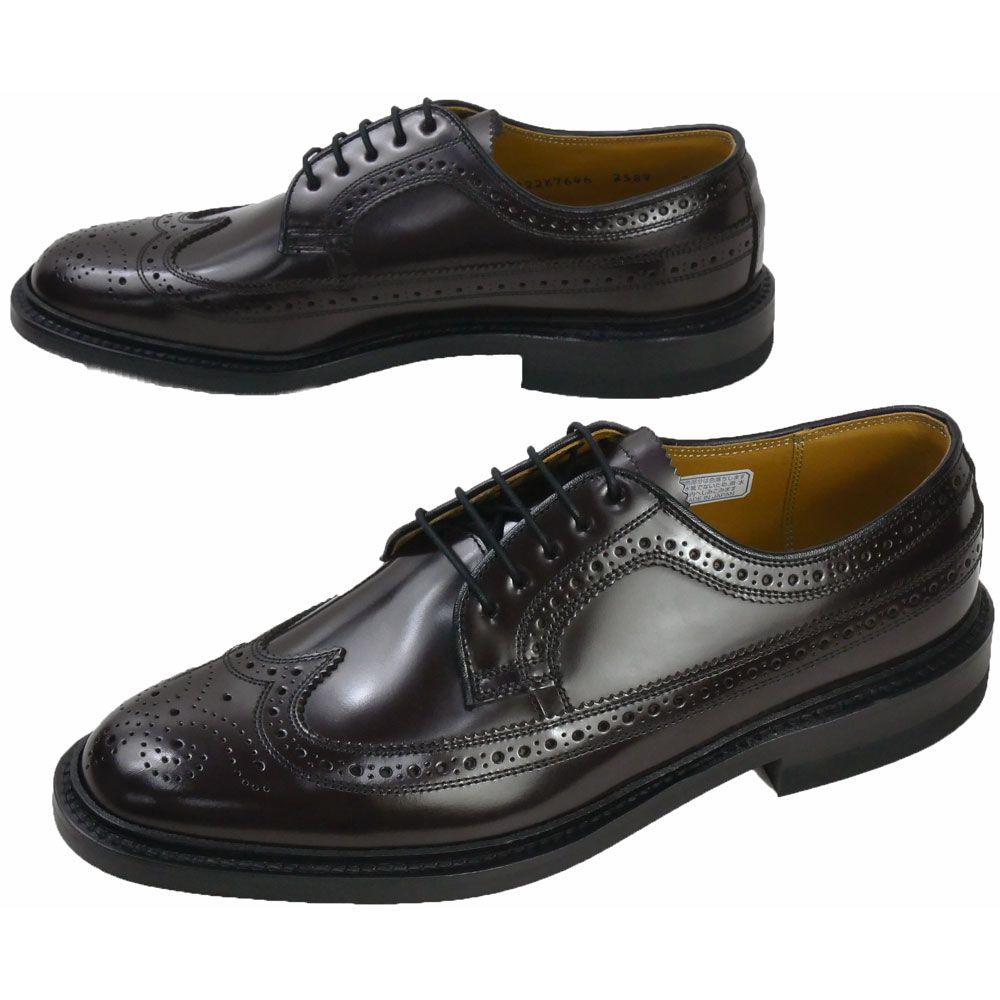 リーガル メンズ ビジネスシューズ 日本製 ウィングチップ 紳士靴 革靴
