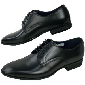 ケンフォード メンズ ビジネスシューズ 紳士靴 革靴 KN71AC5 ブラック 黒 本革 3E リー...