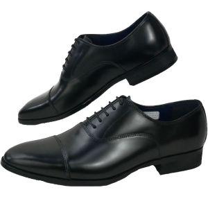 ケンフォード ビジネスシューズ メンズ 紳士靴 革靴 KN72AC5 黒 ブラック 本革 幅広 3E...