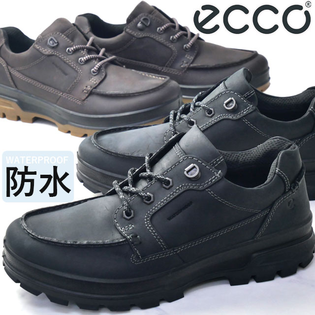 ecco（エコー） メンズ 防水ウォーキングシューズ レースアップ