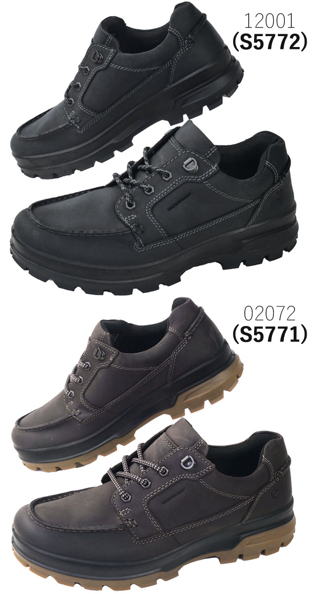 ecco ウォーキングシューズ ecco（エコー） メンズ 防水ウォーキングシューズ レースアップ