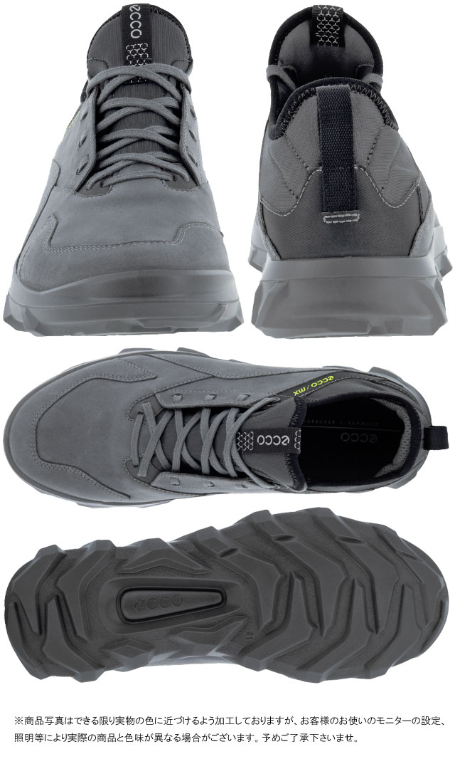 送料無料 メンズ FW 秋冬 新作 2022 秋新作 冬新作 スニーカー ローカット 人気 流行 定番 ecco MX M 820184 02244 エコー ロー チタニウム カジュアルシューズ レザースニーカー ウォーキング 紐靴 本革 t22a-820184-02244-3.jpg