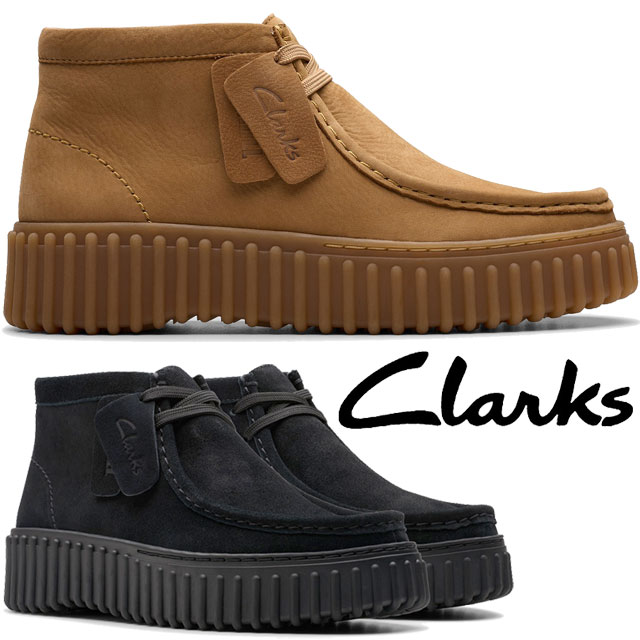 Clarks クラークス 厚底レディース モカシン ブーツ トーヒルモス 本革 ライトタン ヌバック 26179359 スエード 26179360  4cmヒール ショート丈 : シューマートワールド - 通販 - Yahoo!ショッピング