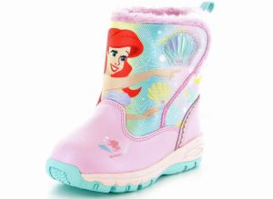 ムーンスター キッズ ベビー 防水 ウインターブーツ アリエル ラプンツェル ディズニープリンセス DN WC040E 女の子 子供靴 スノーブーツ 防寒 | MoonStar | 01