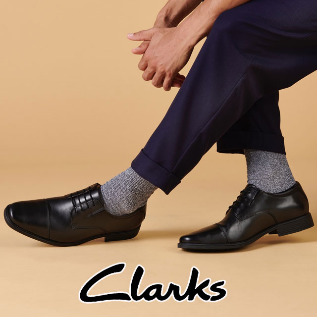 Clarks クラークス メンズ ビジネス 外羽根 ストレートチップ