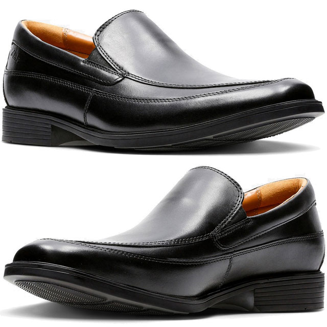 Clarks（クラークス） メンズ ビジネス スリッポン 革靴 本革 ドレス