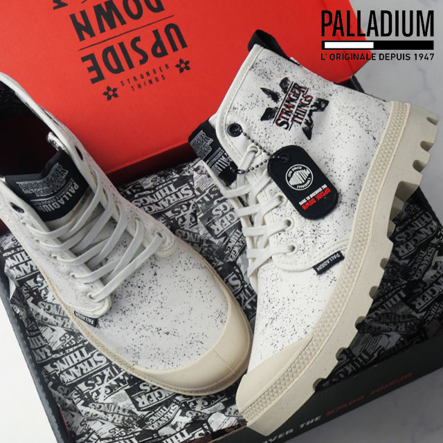 送料無料 スニーカー ハイカット メンズ AW 秋冬 新作 秋新作 冬新作 人気 流行 定番 2026 パラディウム PALLADIUM 04626 008 ストレンジャーシングス コラボモデル パンパ ハイ トンネル アップサイド・ダウン キャンバスシューズ ブラック 黒 靴 t30-s5959-1.jpg