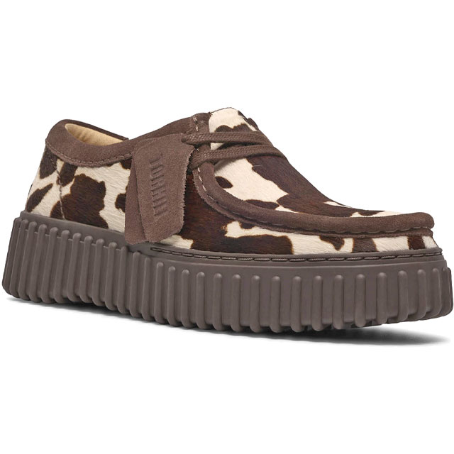 Clarks（クラークス） 爆買 レディース 厚底本革 チャンキーソール