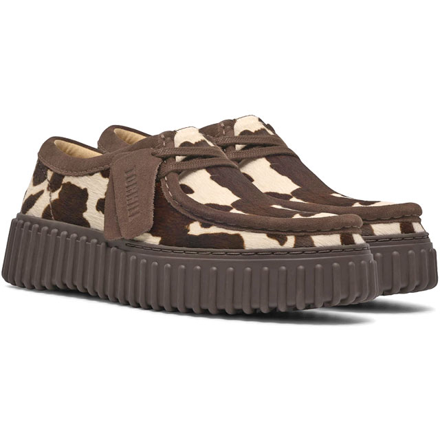 Clarks（クラークス） レディース 厚底本革 チャンキーソール