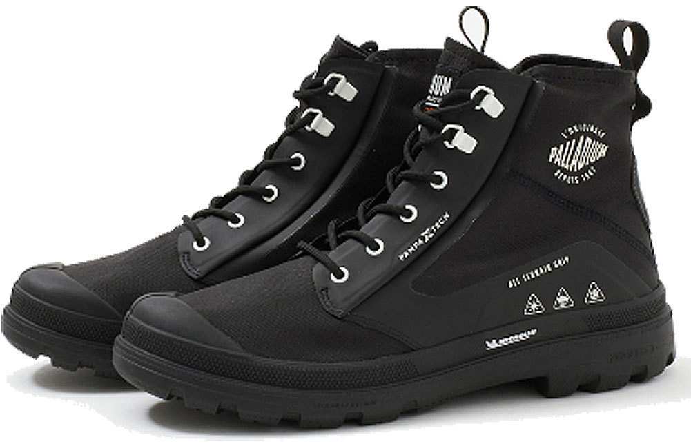 パラディウム Palladium ミシュラン Michelin メンズ 防水 スニーカー レインシューズ ハイカットスニーカー 防水靴 コラボ 雨 雪 全天候型 紐靴 シューマートワールド 通販 Paypayモール