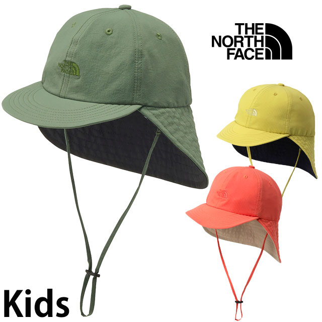 THE NORTH FACE(ザ ノースフェイス) キッズ たれ付き 帽子 TNFビー THE NORTH FACE(ザ ノースフェイス) キッズ たれ付き 帽子 TNFビー