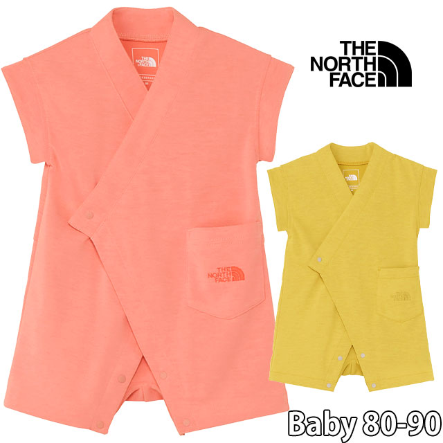 THE NORTH FACE（ザ ノースフェイス） ベビー 甚平風ロンパース ヒート