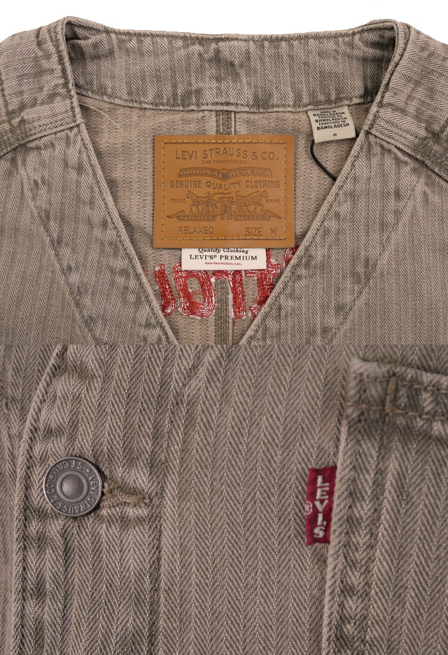 Levi's（リーバイス） ノーカラージャケット メンズ a71390006
