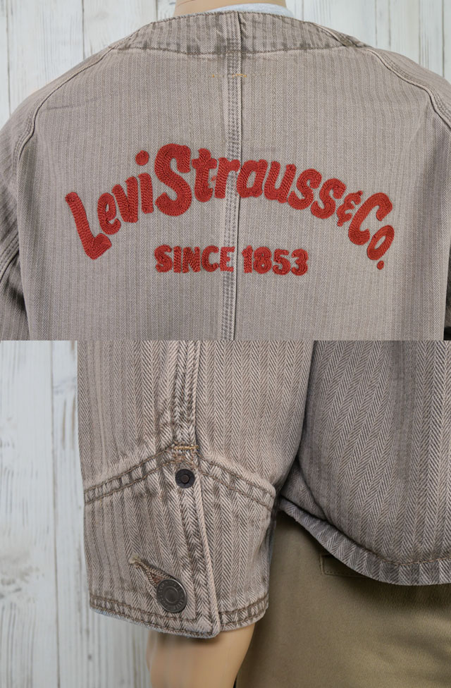 Levi's（リーバイス） ノーカラージャケット メンズ a71390006