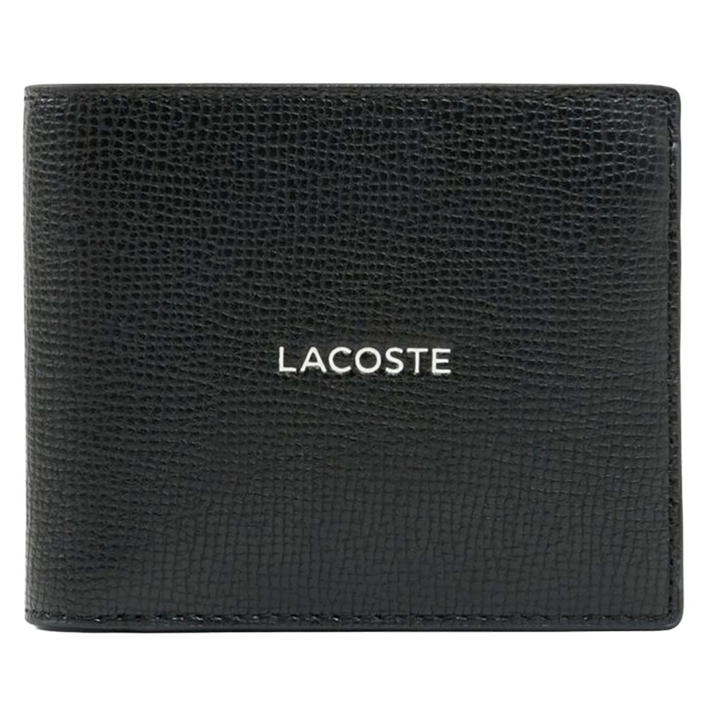 LACOSTE メンズ二つ折り財布（バッグ、小物素材：本革、レザー）｜財布