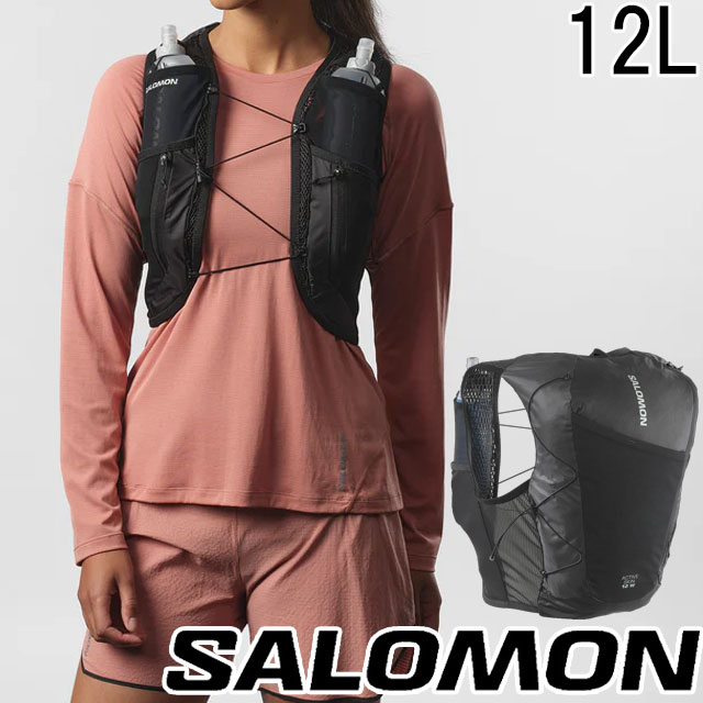 SALOMON（サロモン） ランニングベスト レディース ACTIVE SKIN 12