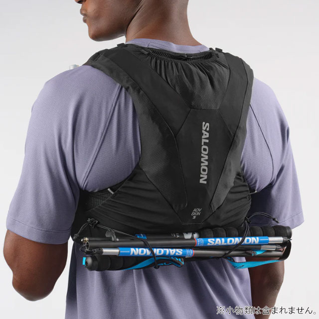 SALOMON ランニングバッグ XS サロモン ランニングベスト フラスク付き メンズ LC2854500 アクティブ