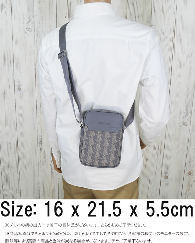 LACOSTE ラコステ ショルダーバッグ メンズ NH4410 レディース ザ