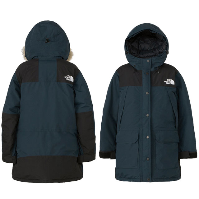 ノースフェイス ゴアテックス ブラック ノーカラー ダウン M レディース THE NORTH FACE ノースフェイス サンダー ラウンドネック ライト