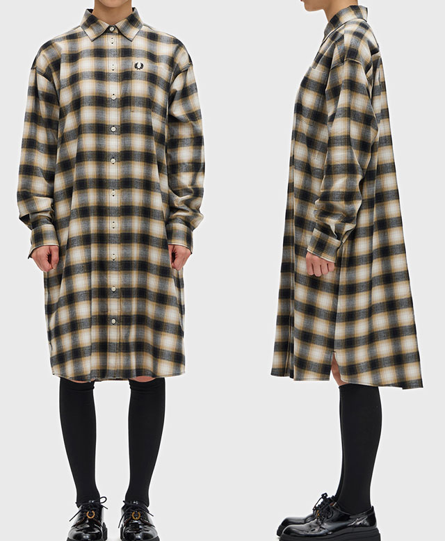 FRED PERRY（フレッドペリー） 爆買 シャツワンピース レディース