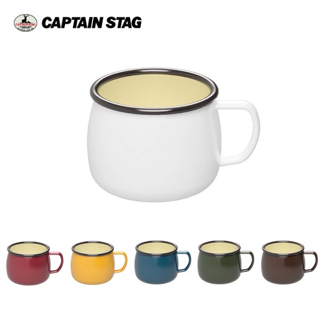 CAPTAIN STAG キャプテンスタッグ ホーロー マグカップ 【コップ/食器/アウトドア/キャンプ/ほうろう】  :capstag-148:SNB-SHOP - 通販 - Yahoo!ショッピング