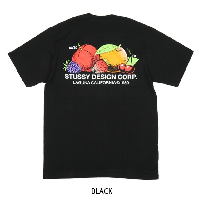 Stussy ステューシー Fresh Fruit Tee フレッシュフルーツティー Tシャツ 半袖 メンズ アウトドア メール便 代引不可 Snb Shop 通販 Paypayモール