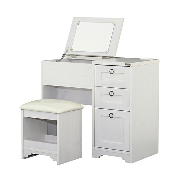 4FUL（フォーフル） デスク ドレッサー ANRI アンリ スツールセット