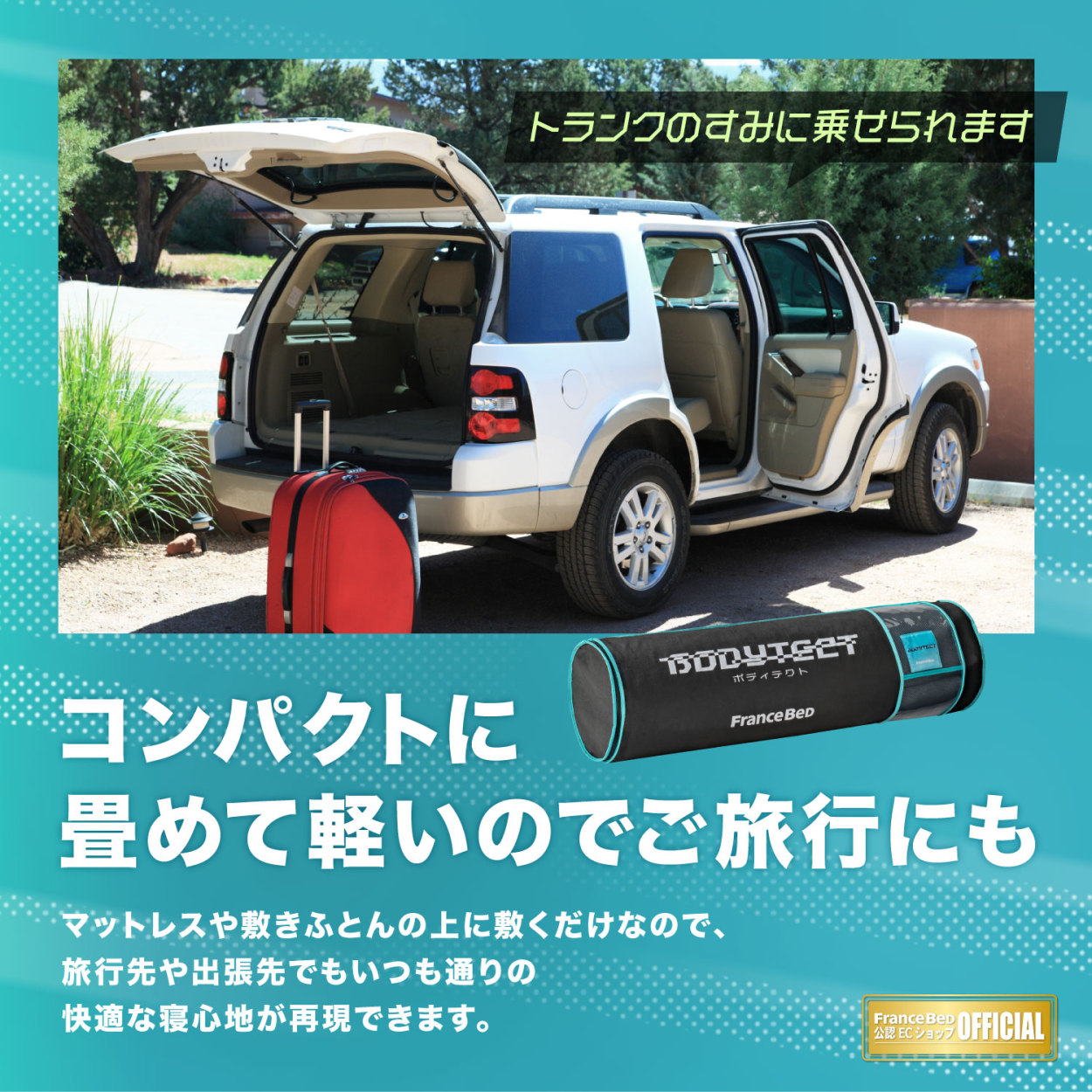 フランスベッド（FRANCEBED） 【正規品】 ベッドパッド ボディテクト