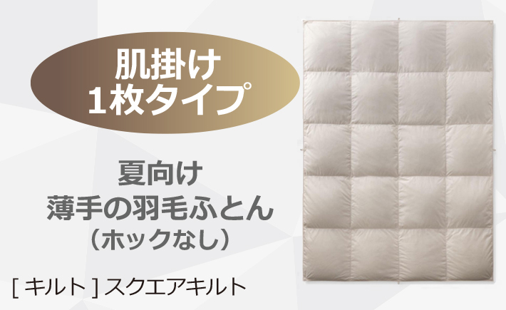 フランスベッド（FRANCEBED） 羽毛布団 肌掛け D ダブル LT JO-06