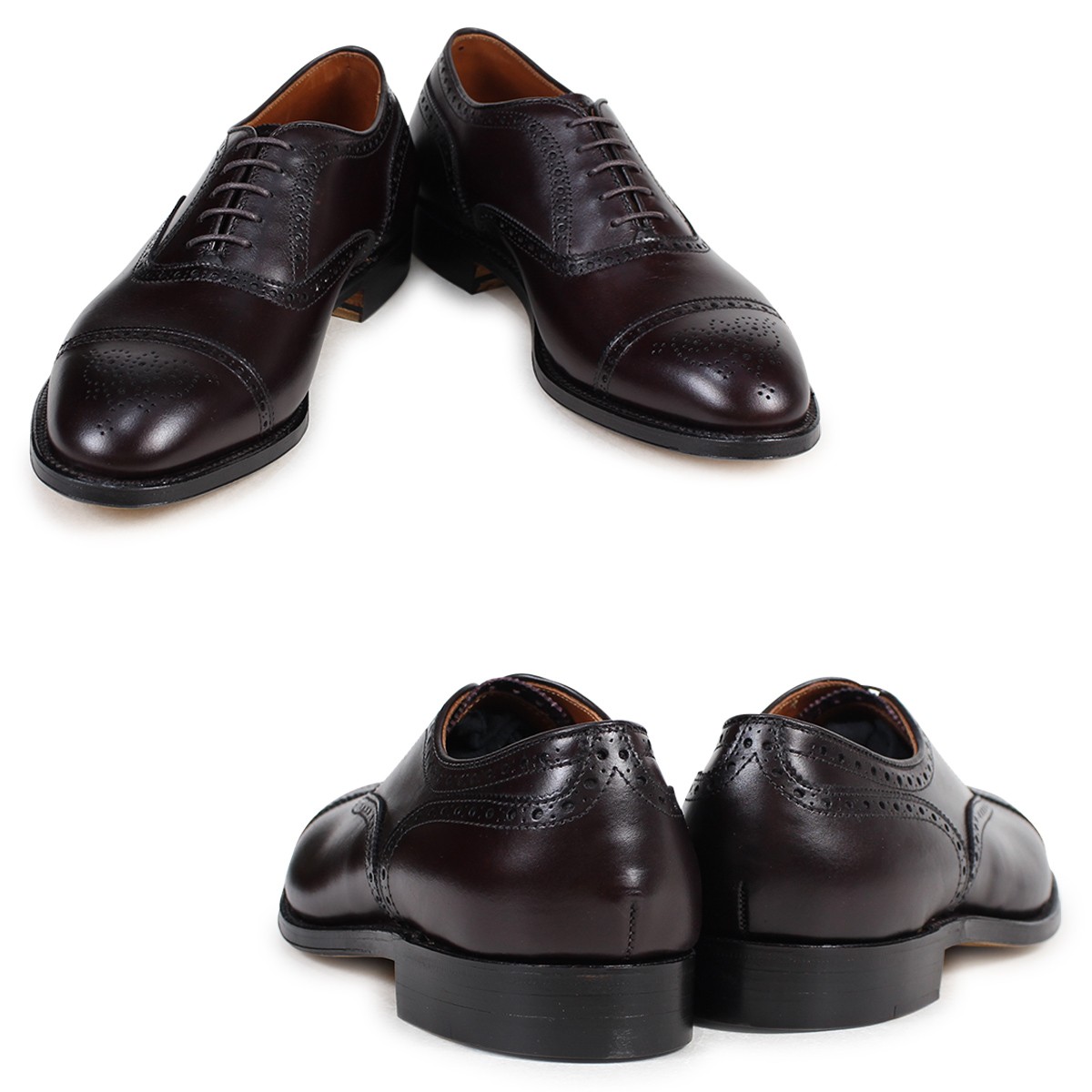 ALDEN オールデン オックスフォード シューズ メンズ MEDALLION TIP BAL OXFORD Dワイズ 908