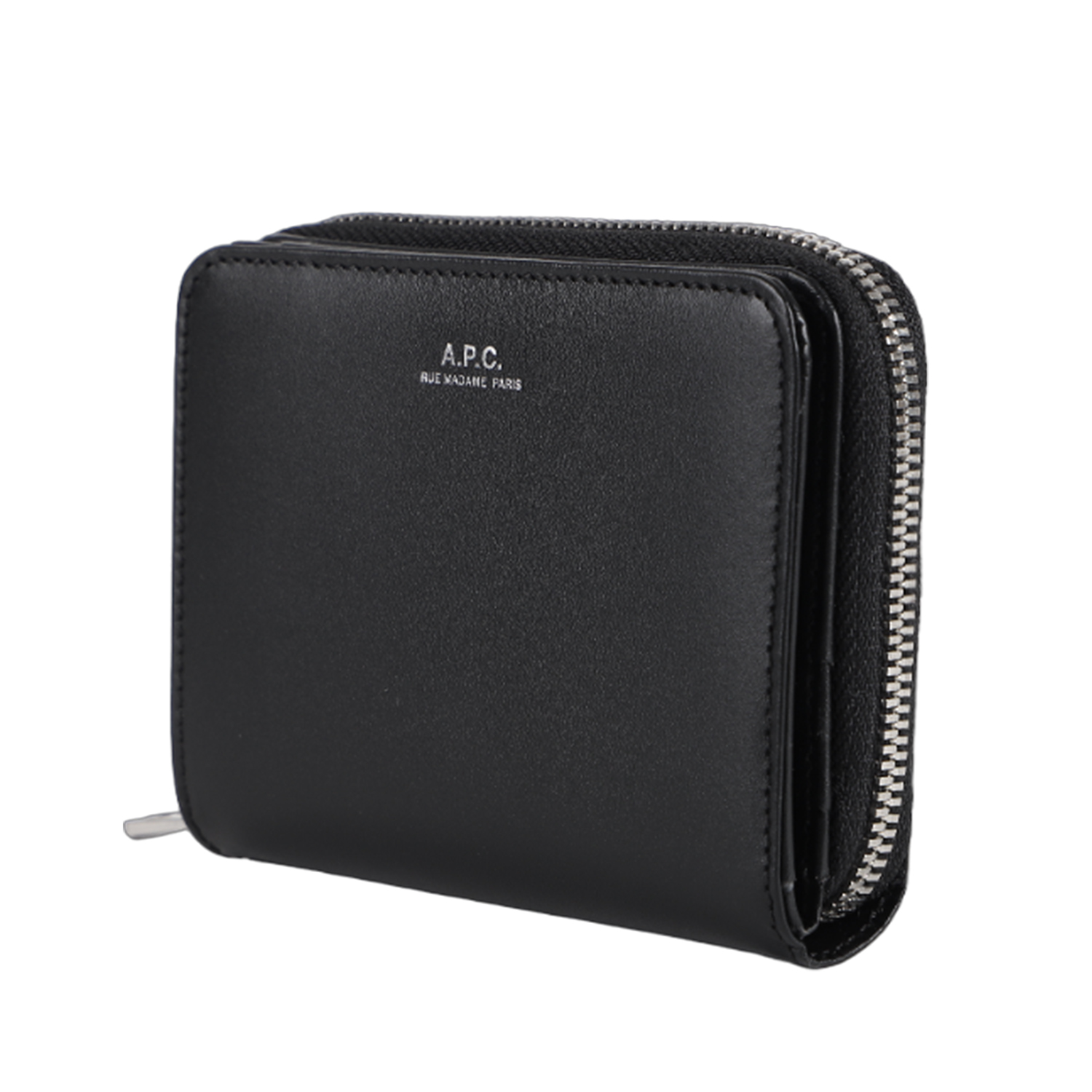 A.P.C 二つ折り財布  ラウンドファスナー キャメルブラウン レザー Amazon.co.jp: ダブル ラウンドファスナー 長財布 合皮 キャメル