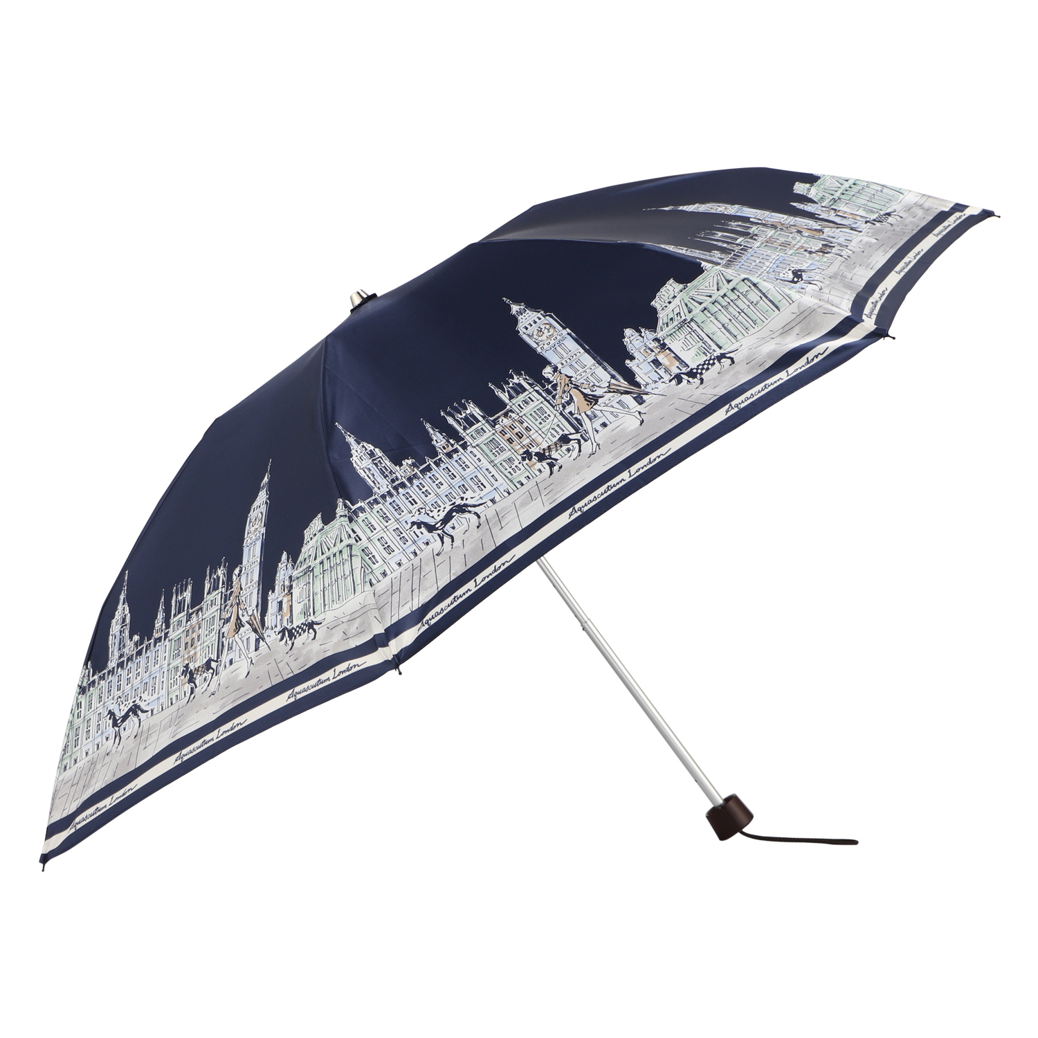 Aquascutum（アクアスキュータム） 傘 長傘 雨傘 レディース 55cm 婦人