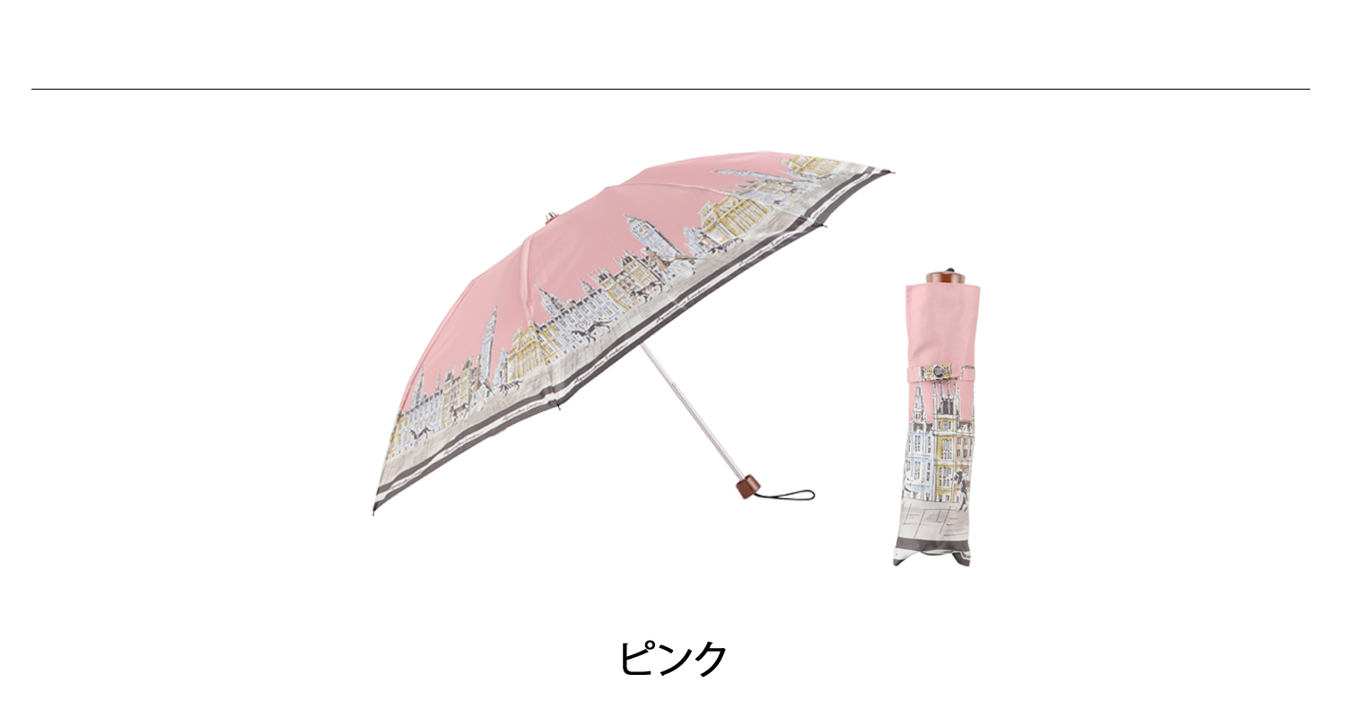 Aquascutum（アクアスキュータム） 傘 長傘 雨傘 レディース 55cm 婦人