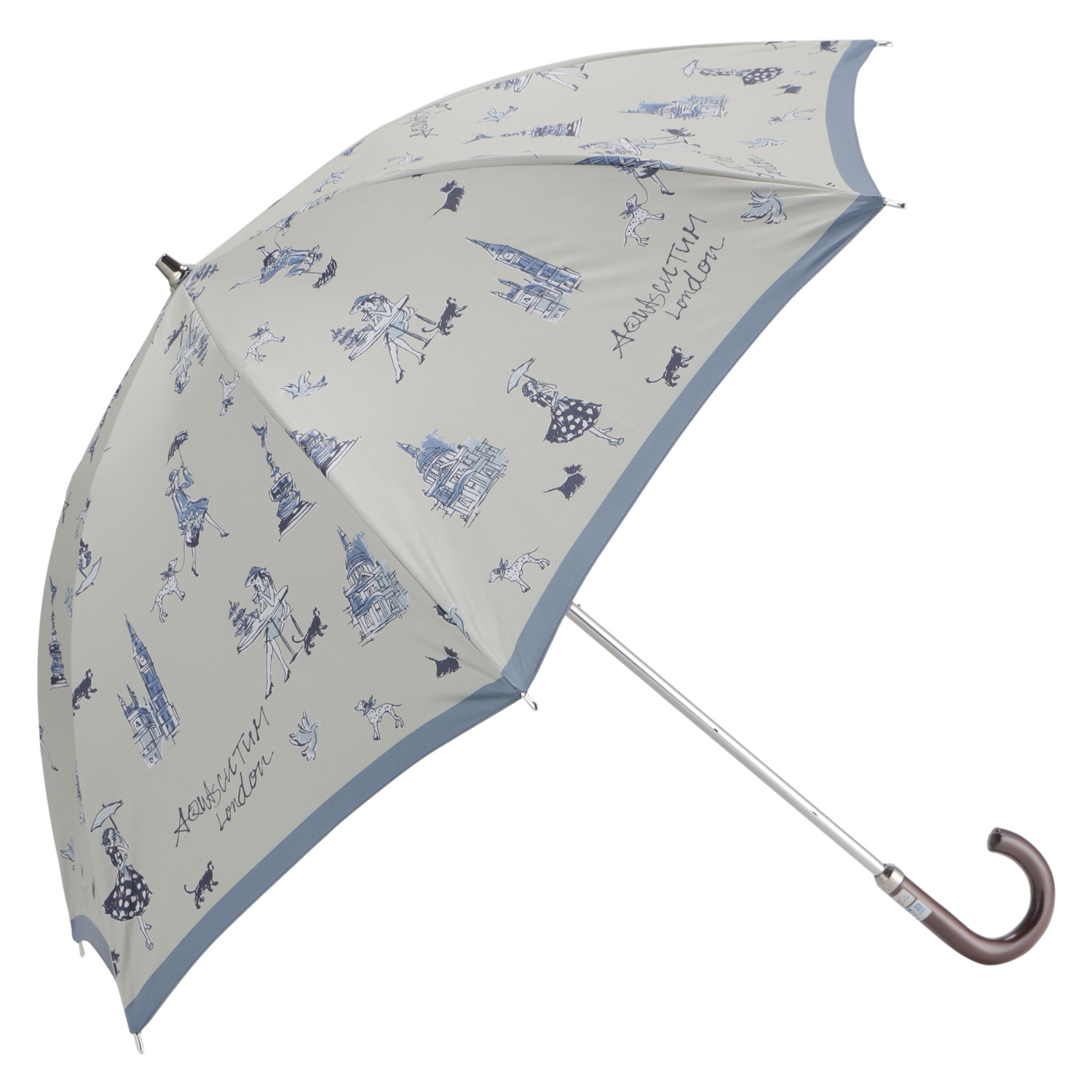 Aquascutum（アクアスキュータム） 傘 日傘 晴雨兼用 長傘 雨傘