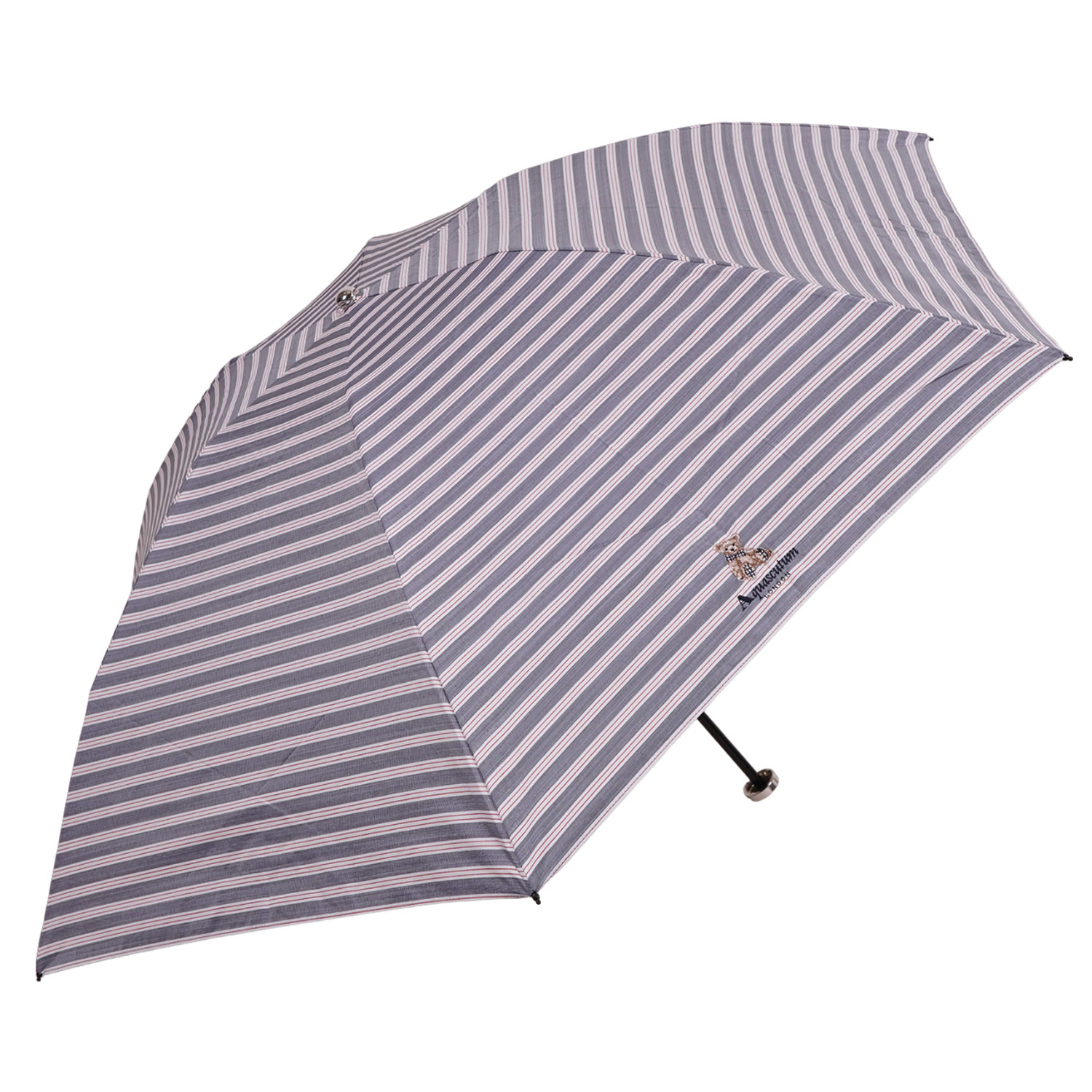 Aquascutum（アクアスキュータム） 日傘 折りたたみ 軽量 晴雨兼用