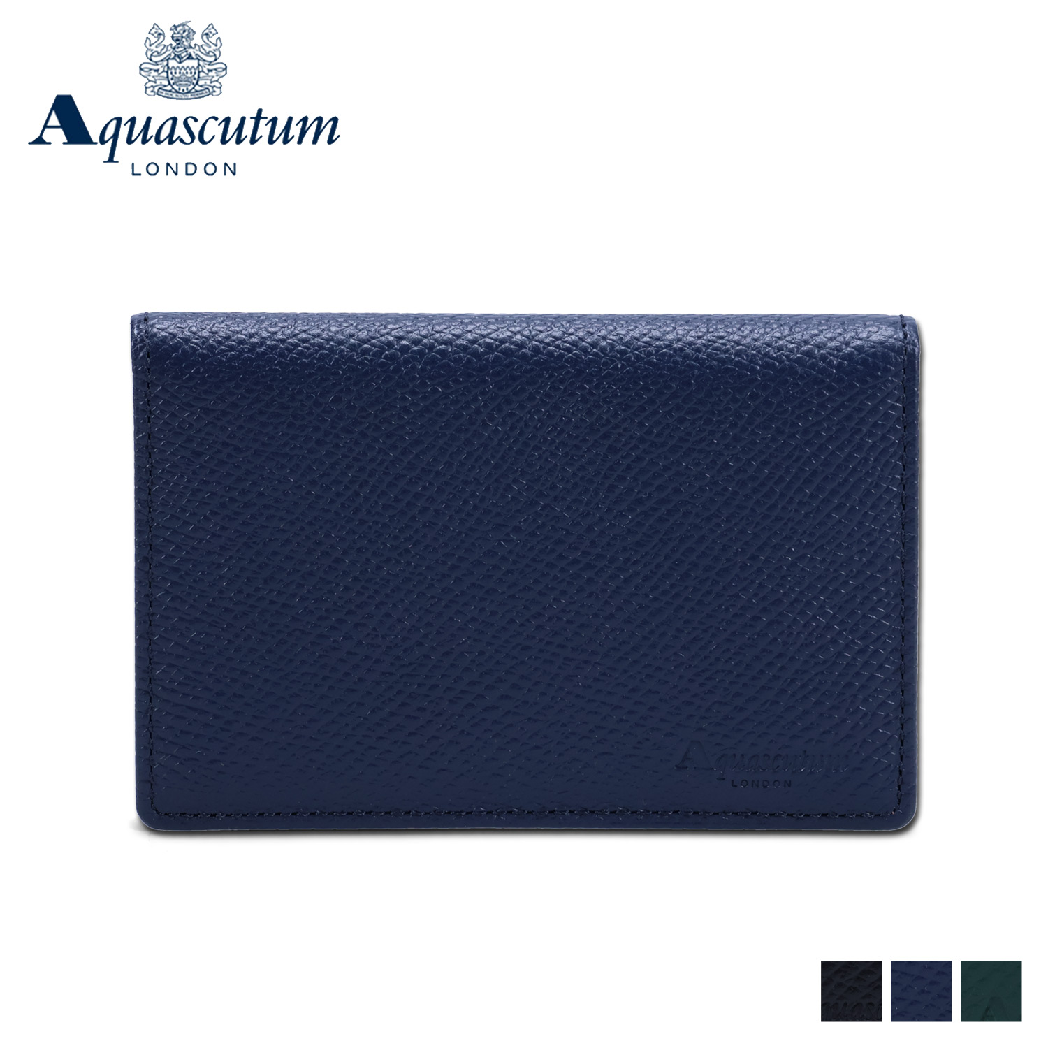 カードケース　定期入れ　名刺入れ　アクア Aquascutum アクアスキュータム AQUASCUTUM カードケース 名刺