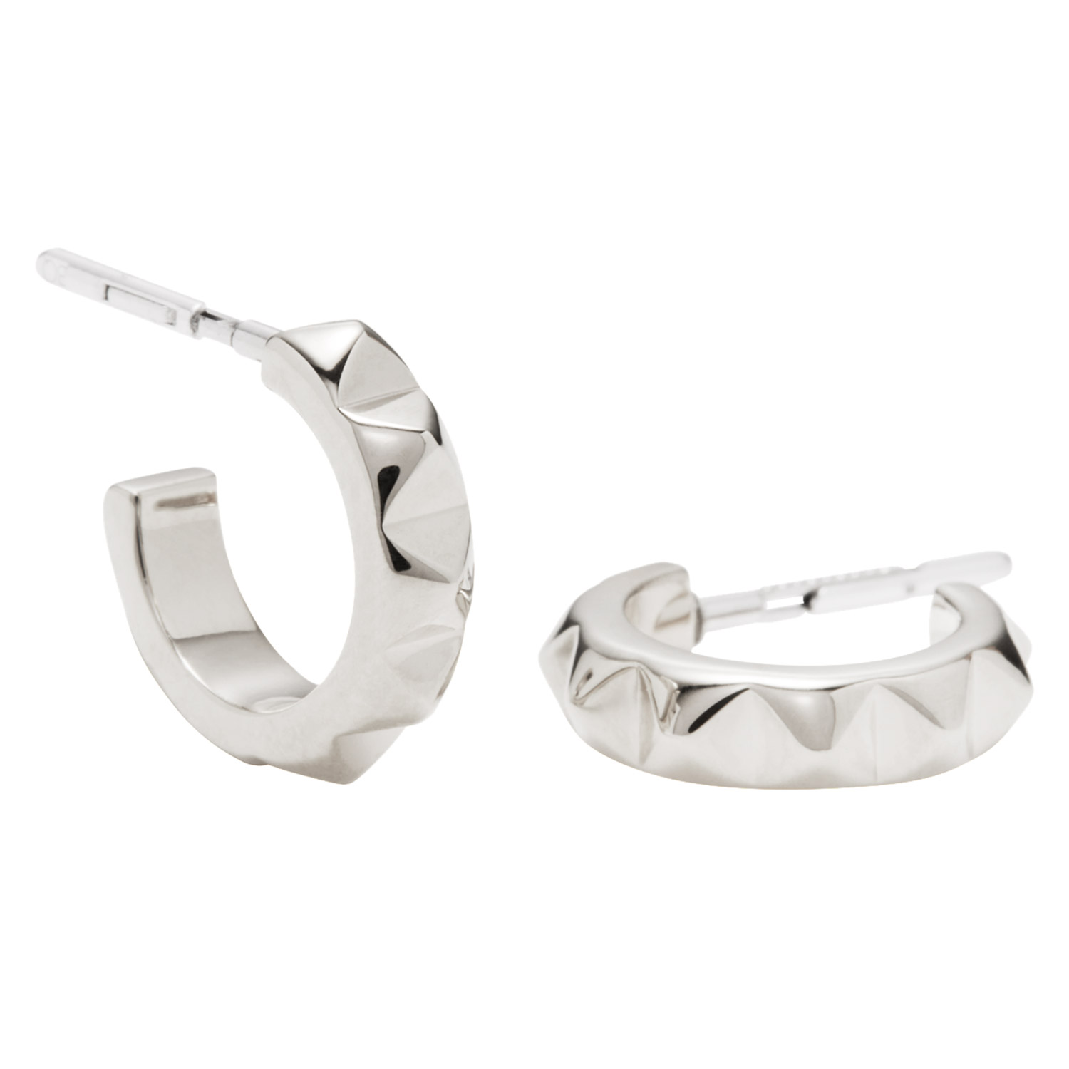 Baqless バックレス ピアス フープピアス レディース 18k 金属アレルギー キャッチ 落ちない Embrace Soho Gold/Silver ゴールド シルバー_1