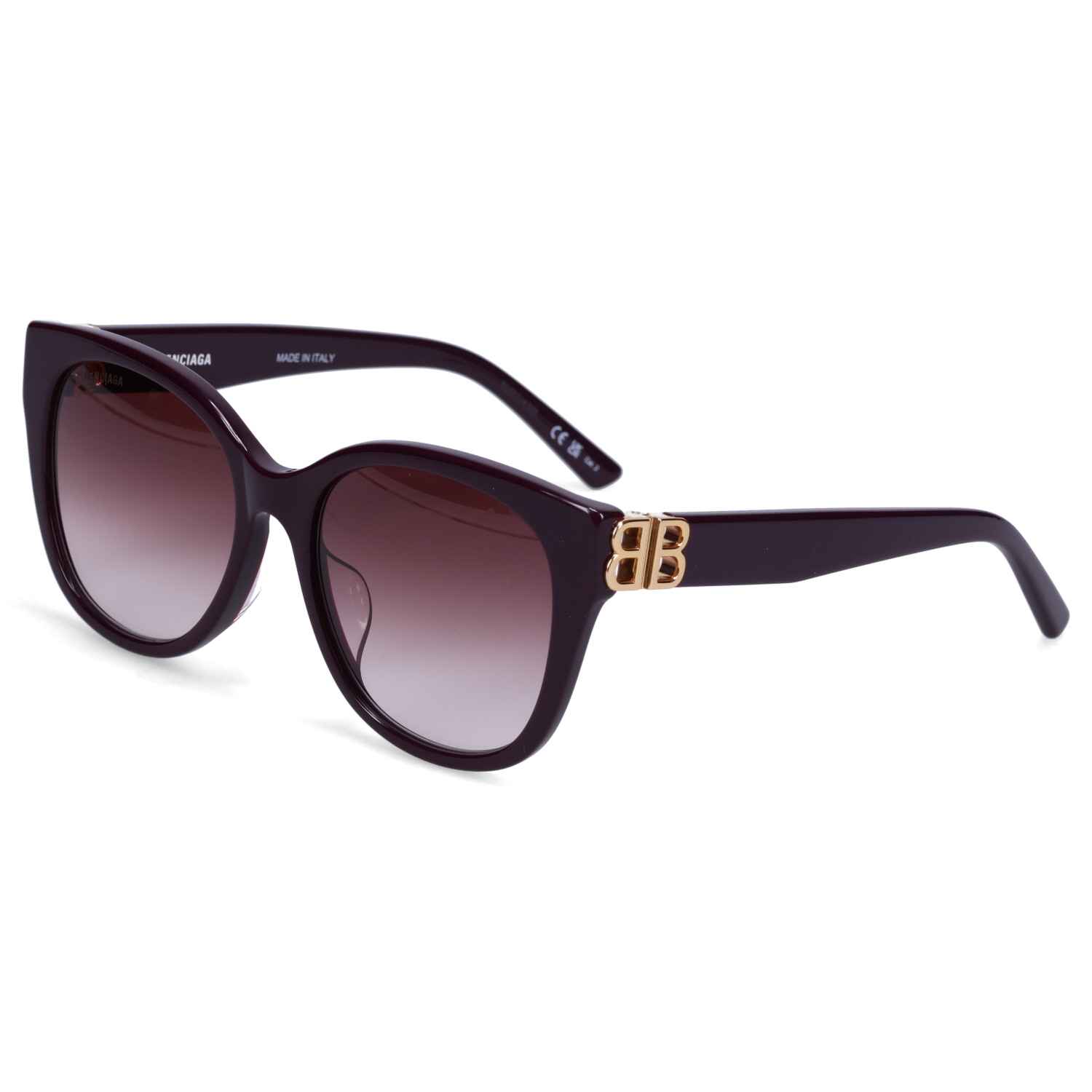 BALENCIAGA バレンシアガ サングラス メンズ レディース アジアンフィット SUNGLASSES パープル BB0103SA-005