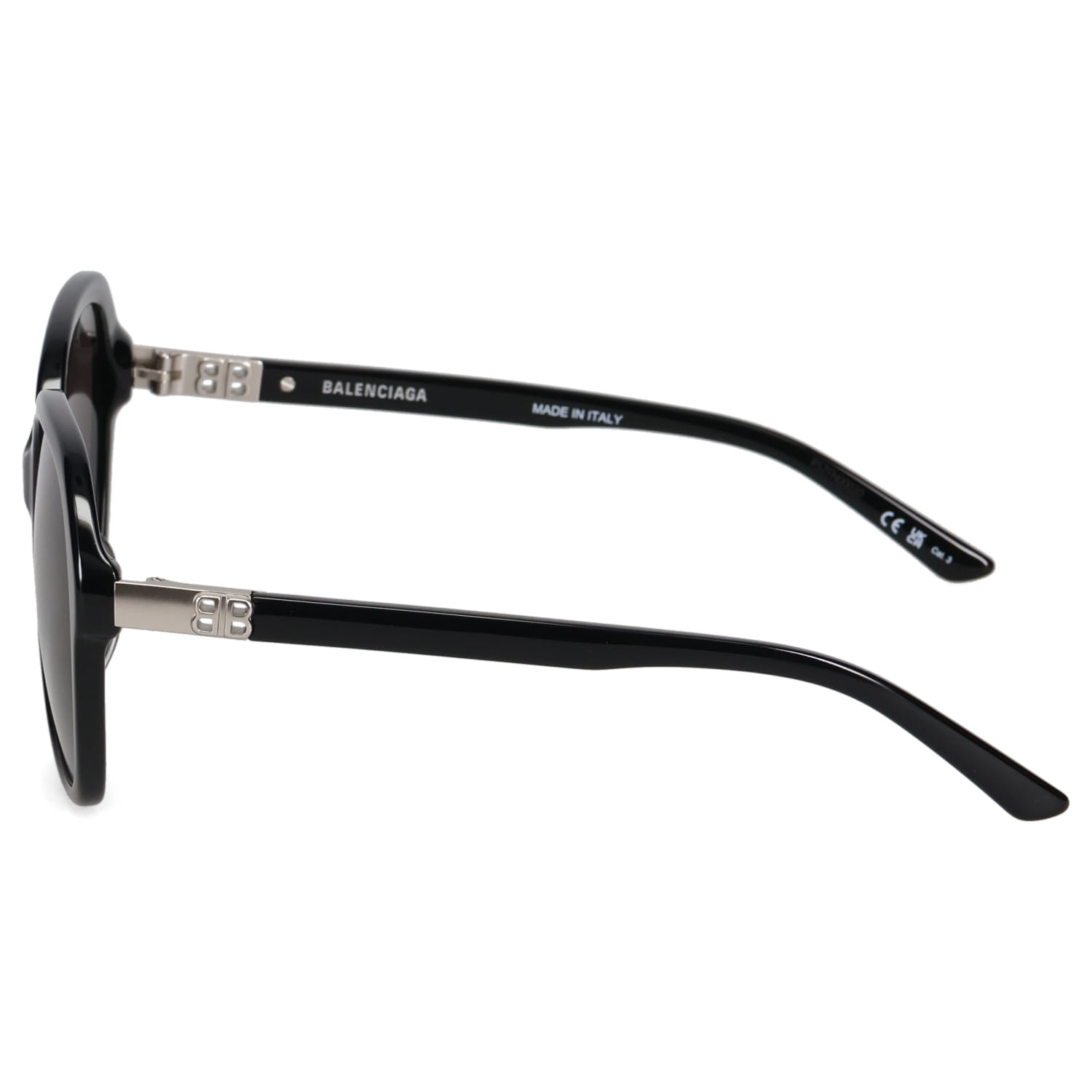 バレンシアガ BALENCIAGA サングラス アジアンフィット UVカット BB0184SA-001 スクエア型 メンズ レディース ブラック+グレー紫外線対策 BALENCIAGA（バレンシアガ） サングラス メンズ レディース アジアン