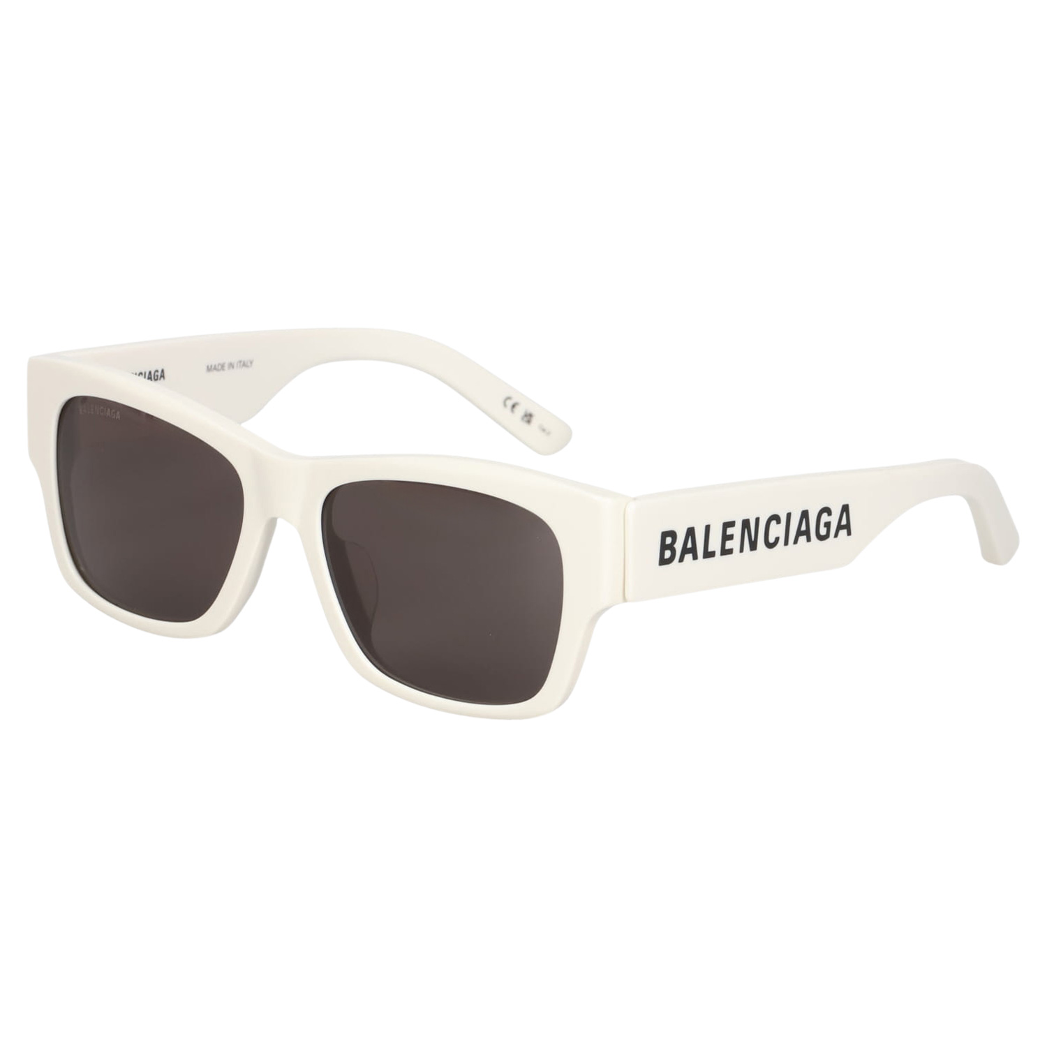 バレンシアガ BALENCIAGA サングラス メンズ レディース アジアンフィット UVカット SUNGLASSES ホワイト 白 BB0262SA-003の画像